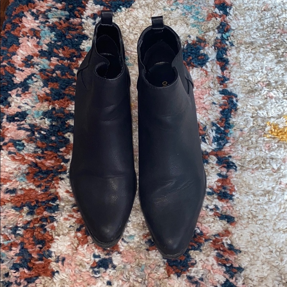 Black booties